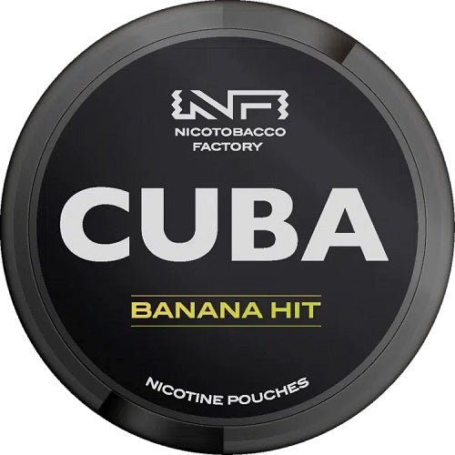 Cuba Nicotine Pouches Nicopods Pack of 10, Banana Hit Flavour