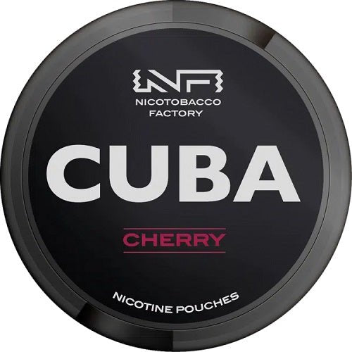 Cuba Nicotine Pouches Nicopods Pack of 10, Cherry Flavour