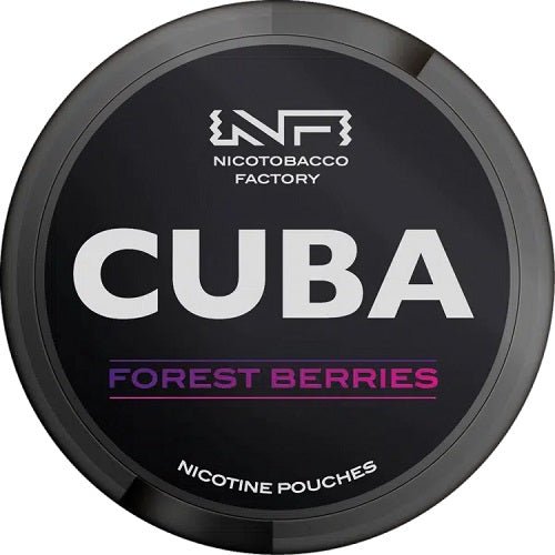 Cuba Nicotine Pouches Nicopods Pack of 10, Forest Berries Flavour