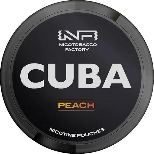 Cuba Nicotine Pouches Nicopods Pack of 10, Peach Flavour