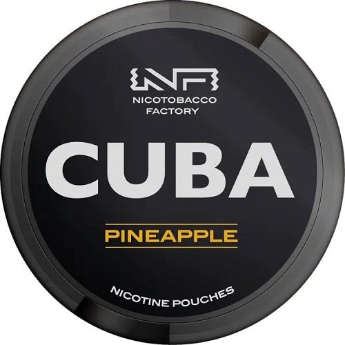 Cuba Nicotine Pouches Nicopods Pack of 10, Pineapple Flavour