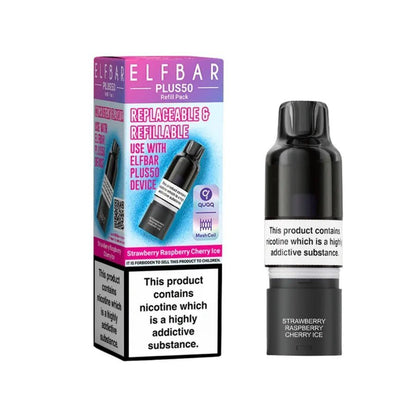 Elf Bar Plus 50 Refill Pods (Box of 5) - Wholesale Price !