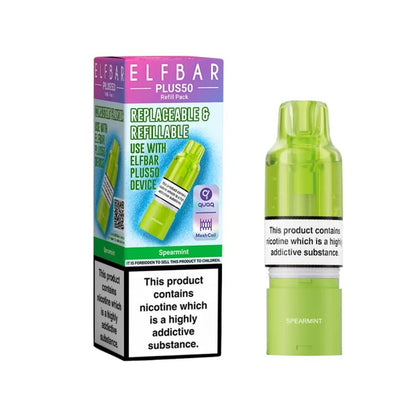 Elf Bar Plus 50 Refill Pods (Box of 5) - Wholesale Price !