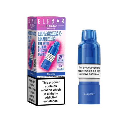 Elf Bar Plus 50 Refill Pods (Box of 5) - Wholesale Price !