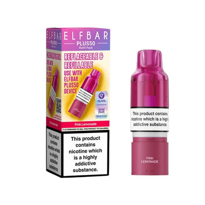 Elf Bar Plus 50 Refill Pods (Box of 5) - Wholesale Price !