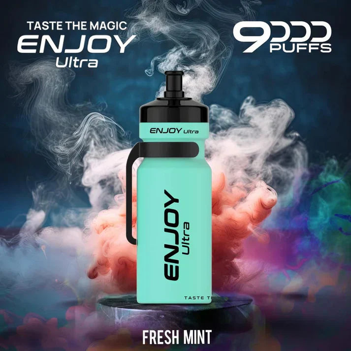 Flavours of Enjoy Ultra 9000 Box of 10 - Fresh Mint