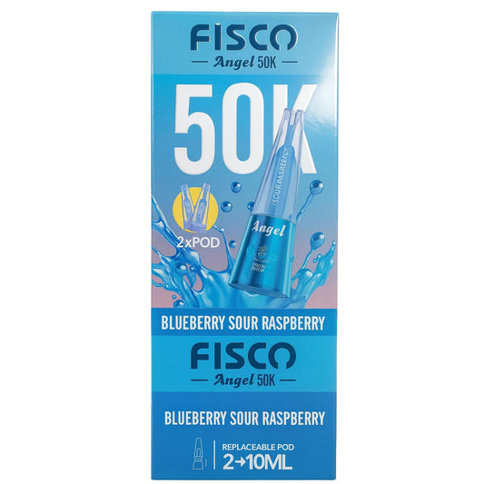 Fisco Angel 50K Puffs Prefilled Pod Vape Kit - Box of 5