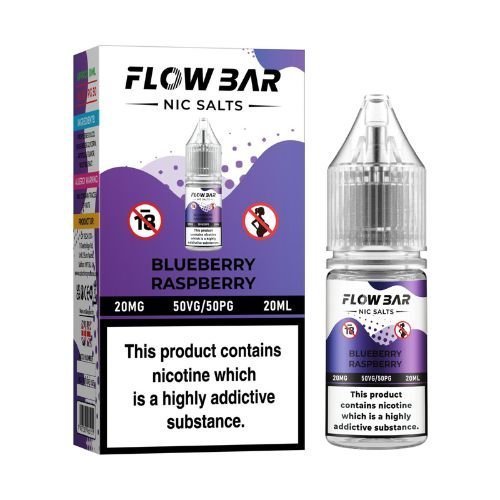 Flow Bar 20ml Nic Salts E - Liquid Pack of 10