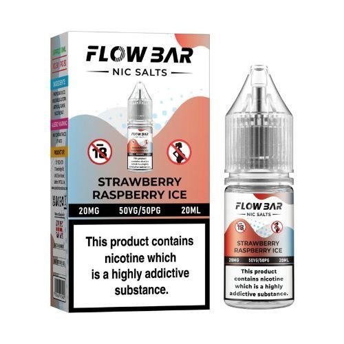 Flow Bar 20ml Nic Salts E - Liquid Pack of 10