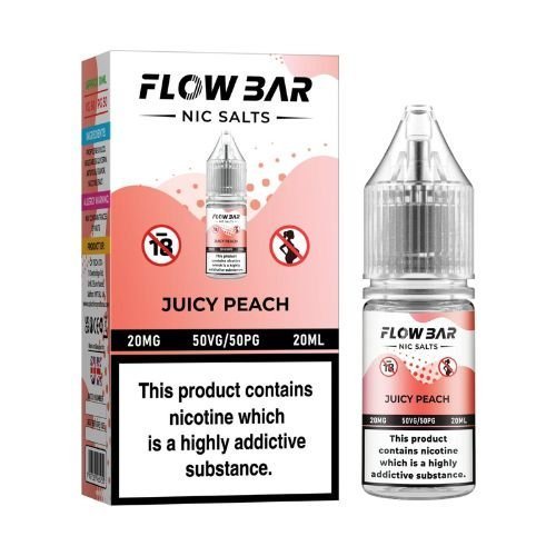 Flow Bar 20ml Nic Salts E - Liquid Pack of 10