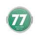 77 Fresh Mint nicotine pouches, available in 5.2mg or 10.4mg strength, 20 pouches per pack