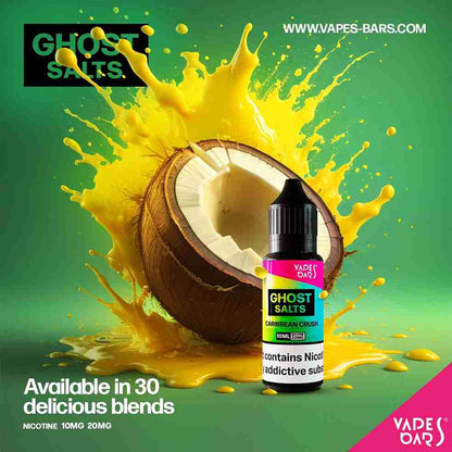 GHOST 3500 Nic Salts 10ml - Box of 10 with Carribean Crush flavour