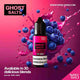 GHOST 3500 Nic Salts 10ml - Box of 10 with very Berry Cranberry flavour