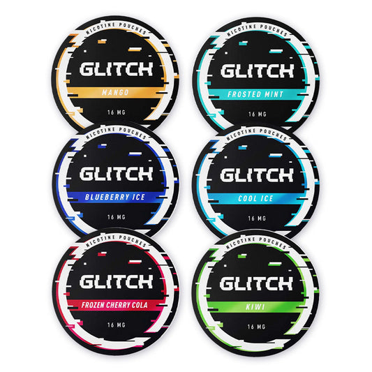 Glitch Ice & Fruit 16mg Bundle (10 Pack)