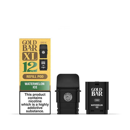 Gold Bar XL 10k Replacement Pods Box of 5 - Wholesale Price !