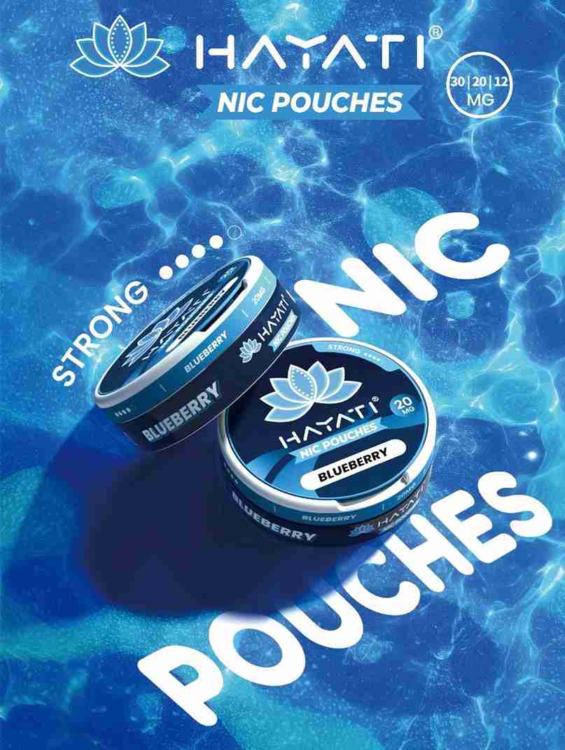Hayati Nicotine Pouches Pack of 10 | Buy Tobacco-Free Nicotine Pouches UK