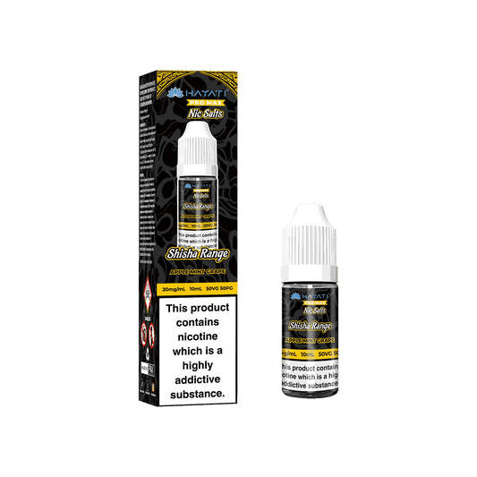 Hayati Shisha Pro Max Nic Salts Box of 10 - Wholesale Price !