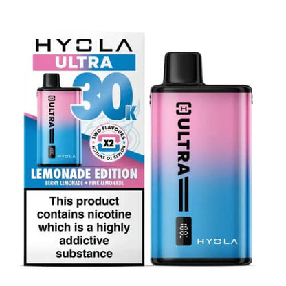 Hyola Ultra 30k Prefilled Pod Vape Kit Box of 5, Lemonade Edition Flavour