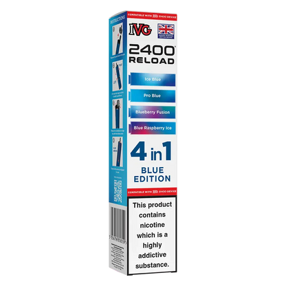 IVG 2400 4in1 Multi Flavour Edition Prefilled Pods