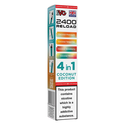 IVG 2400 4in1 Multi Flavour Edition Prefilled Pods