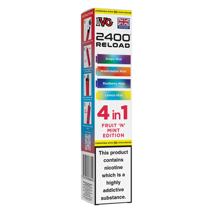 IVG 2400 4in1 Multi Flavour Edition Prefilled Pods