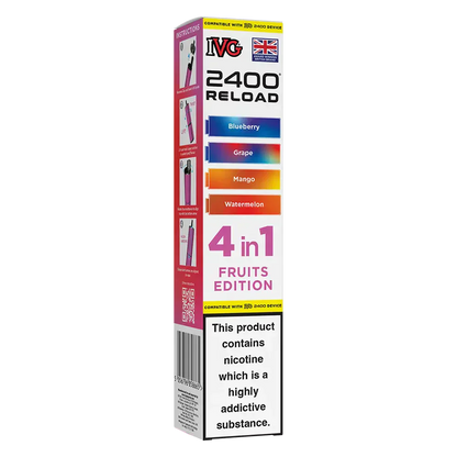 IVG 2400 4in1 Multi Flavour Edition Prefilled Pods
