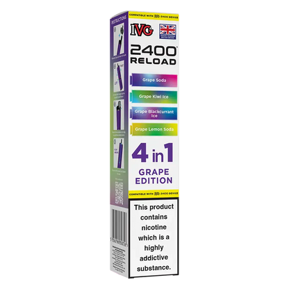 IVG 2400 4in1 Multi Flavour Edition Prefilled Pods