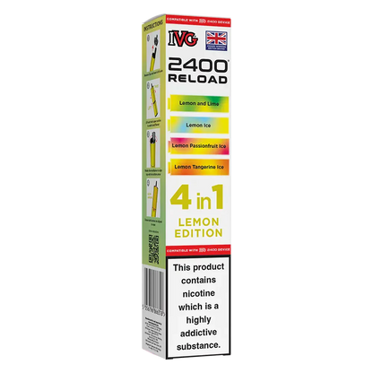 IVG 2400 4in1 Multi Flavour Edition Prefilled Pods