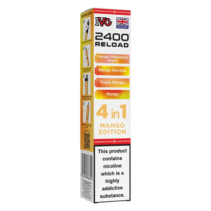 IVG 2400 4in1 Multi Flavour Edition Prefilled Pods