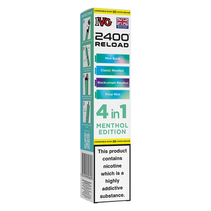 IVG 2400 4in1 Multi Flavour Edition Prefilled Pods