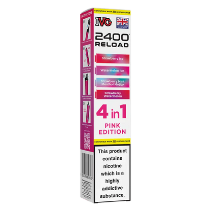 IVG 2400 4in1 Multi Flavour Edition Prefilled Pods