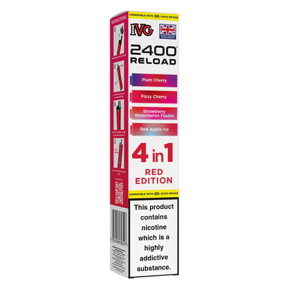 IVG 2400 4in1 Multi Flavour Edition Prefilled Pods