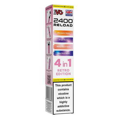IVG 2400 4in1 Multi Flavour Edition Prefilled Pods