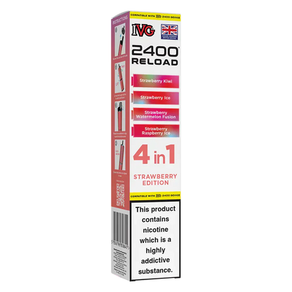 IVG 2400 4in1 Multi Flavour Edition Prefilled Pods