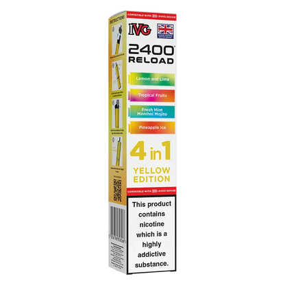 IVG 2400 4in1 Multi Flavour Edition Prefilled Pods