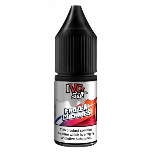 VG Crushed Nic Salt 10ml Pack of 10 Available In Frozen Cherries Flavour 