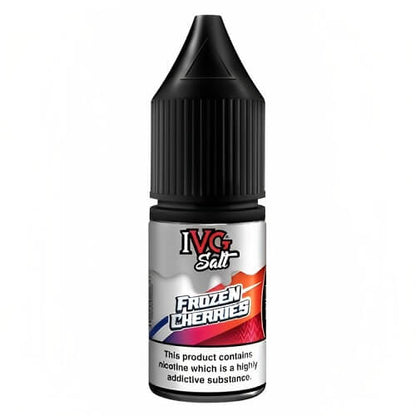 VG Crushed Nic Salt 10ml Pack of 10 Available In Frozen Cherries Flavour 