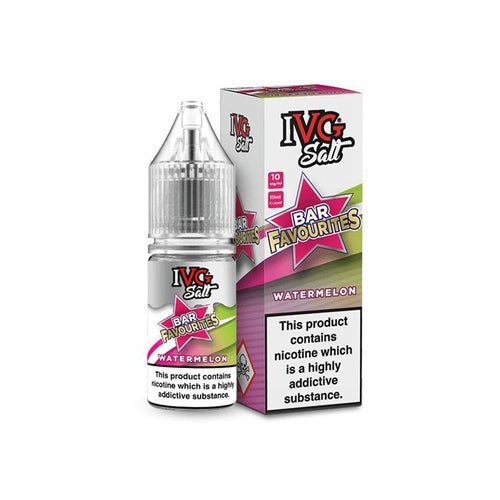 IVG Nic Salt Bar Favourite 10ml E Liquid - Pack Of 10