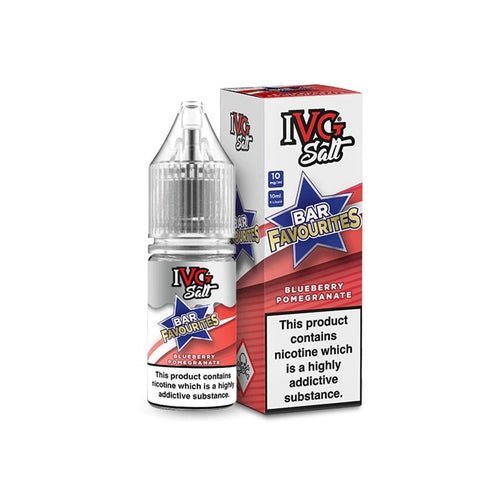 IVG Nic Salt Bar Favourite 10ml E Liquid - Pack Of 10