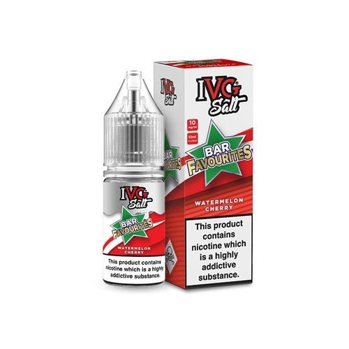 IVG Nic Salt Bar Favourite 10ml E Liquid - Pack Of 10