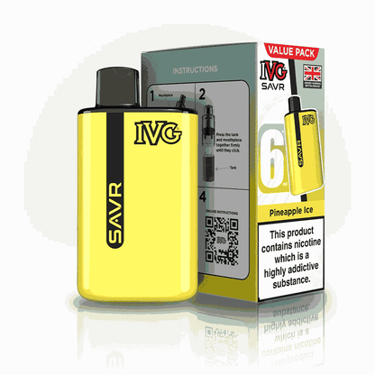 IVG SAVR 3000 Puffs Prefilled Pod Kit - Box of 5