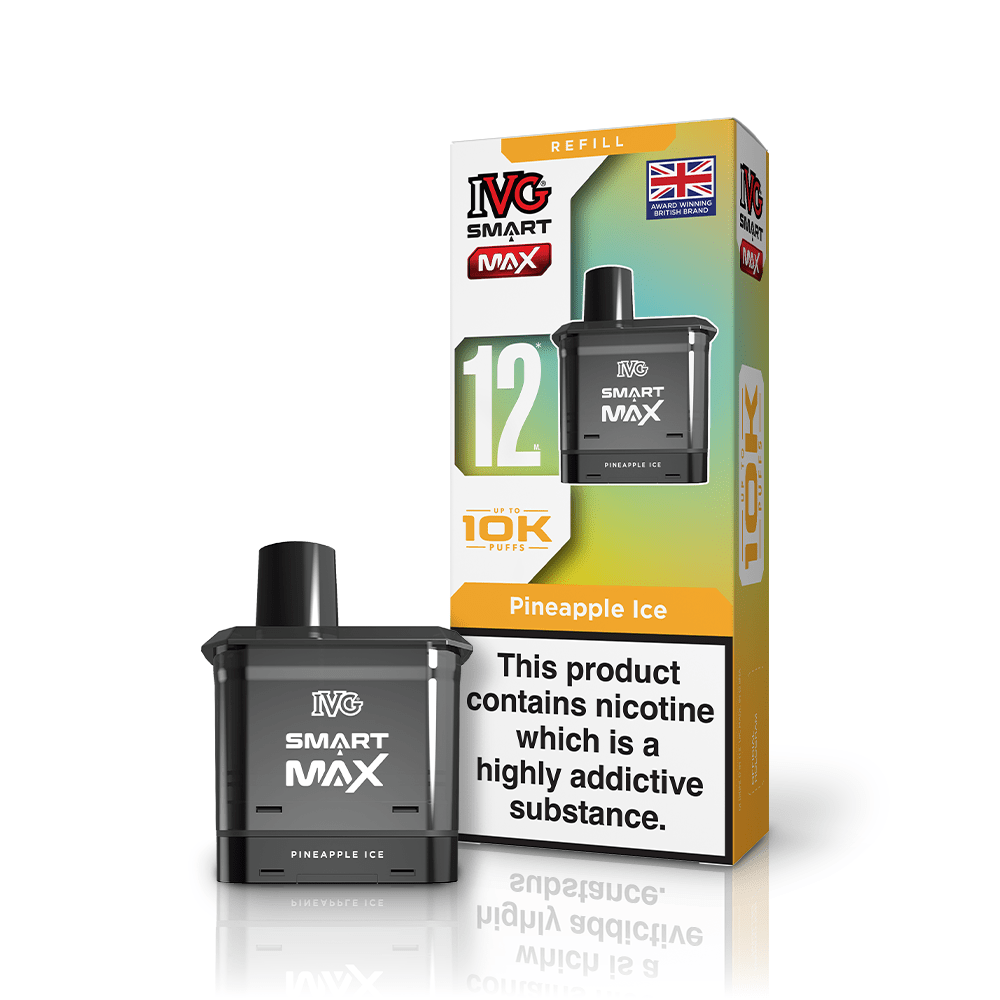 IVG Smart Max 10k Replacement Pods Pack of 5 - #Simbavapeswholesale#