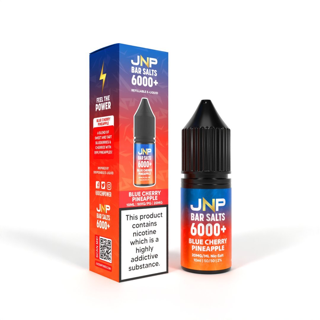 JNP Bar Salt 6000 Nic Salt 10ml E - Liquid Pack of 10 - #Simbavapeswholesale#