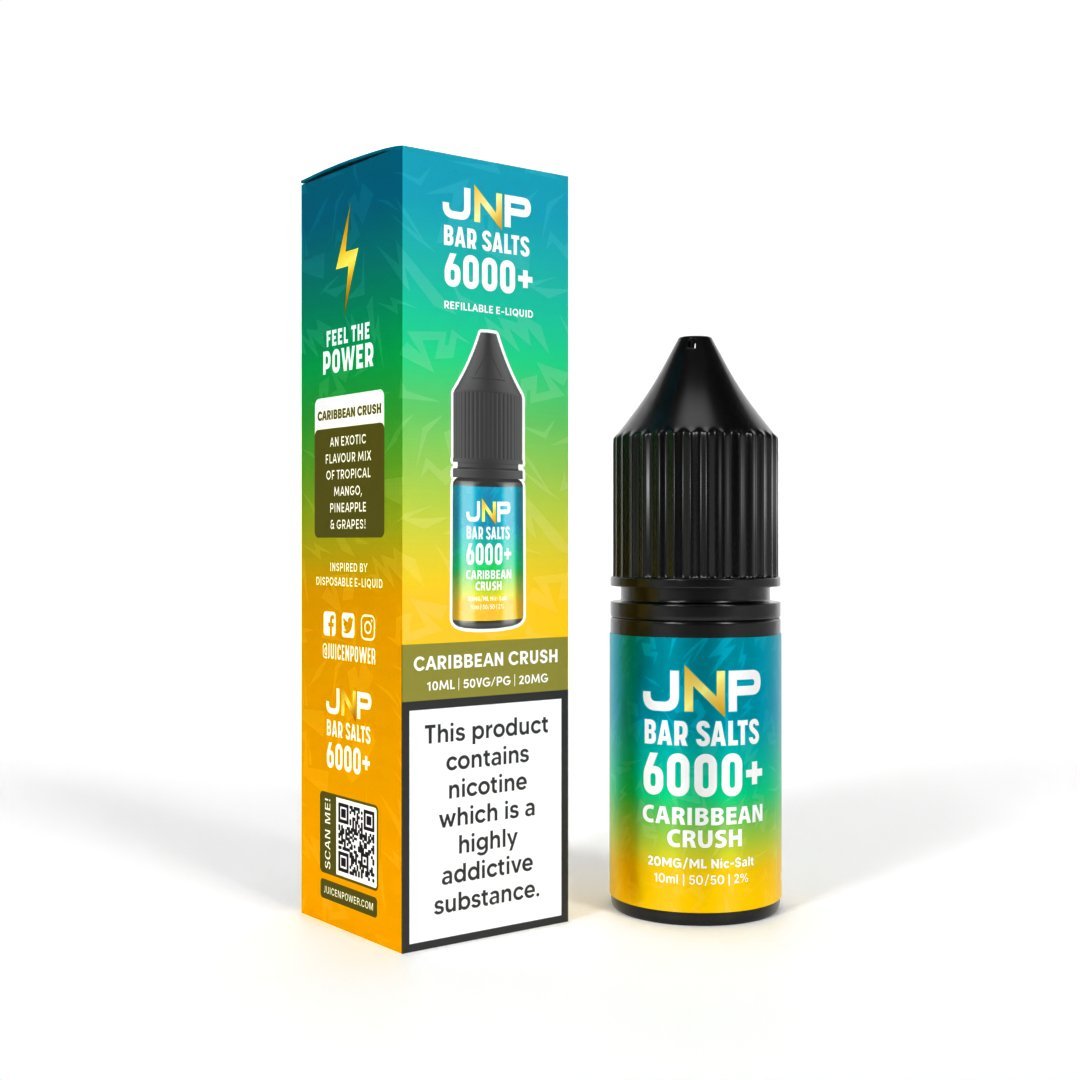 JNP Bar Salt 6000 Nic Salt 10ml E - Liquid Pack of 10 - #Simbavapeswholesale#