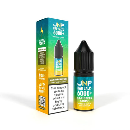 JNP Bar Salt 6000 Nic Salt 10ml E - Liquid Pack of 10 - #Simbavapeswholesale#
