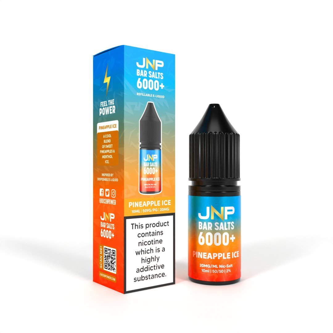 JNP Bar Salt 6000 Nic Salt 10ml E - Liquid Pack of 10 - #Simbavapeswholesale#