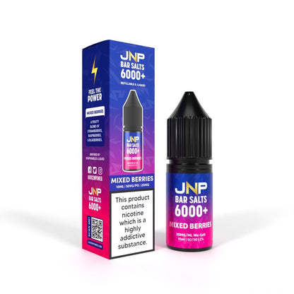 JNP Bar Salt 6000 Nic Salt 10ml E - Liquid Pack of 10 - #Simbavapeswholesale#