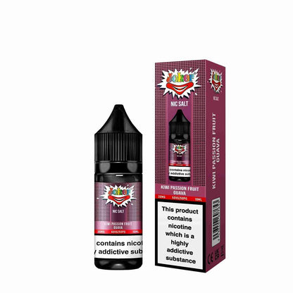 Joker Nic Salt 10ml E - liquids - Box of 10 with kiwi passionfruit Guava flavour