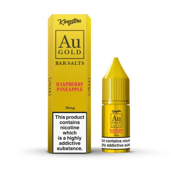 Kingston Au Gold Bar Salts 10ml E - liquids - Box of 10