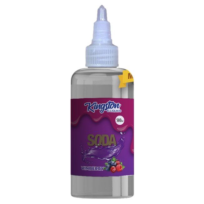 Kingston E - liquids Soda 500ml Shortfill
